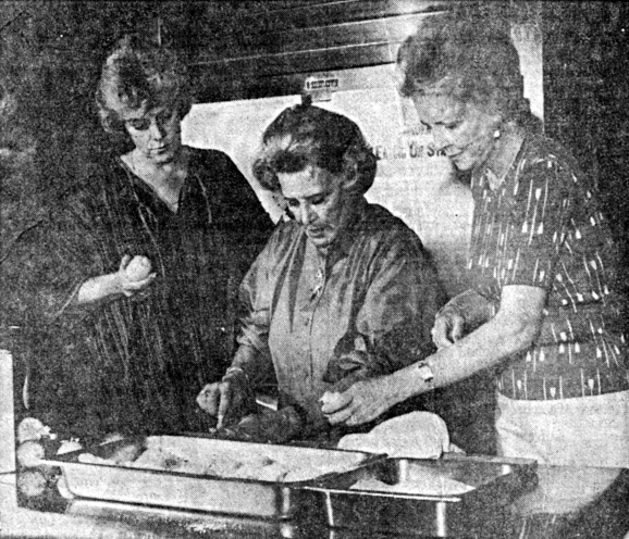 RoseMarie cooking with Rosemary Clooney and Helen O'Connell